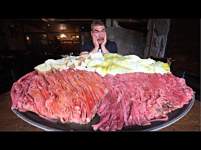 NOBODY HAS EVER FINISHED THIS 15LB BRISKET CHALLENGE | Joel Hansen