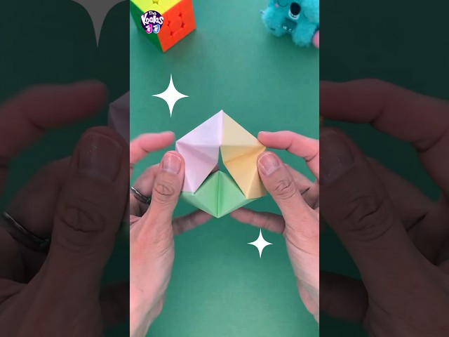 How to Make Origami Fidget Toy🤩| Craft Idea | Easy DIY for Kids #shorts #paper #origami