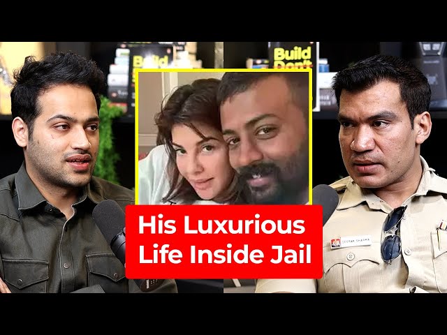 Life Of Sukesh Chandrasekhar Inside Jail - Deepak Sharma | Tihar Jail Jailor | Raj Shamani Clips