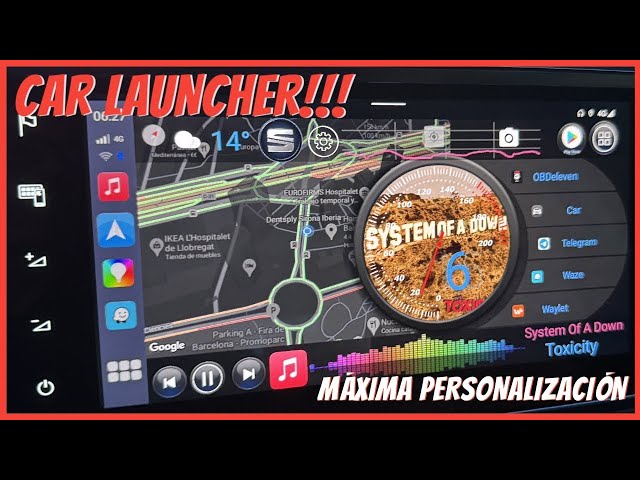 Car Launcher. Customize your infotainment to the fullest