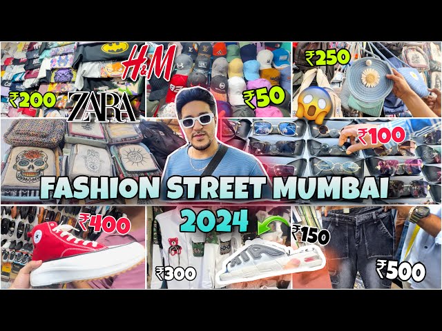 Fashion Street Mumbai Shopping 2024🛍️ | Itna Sasta market 😱 Churchgate market.