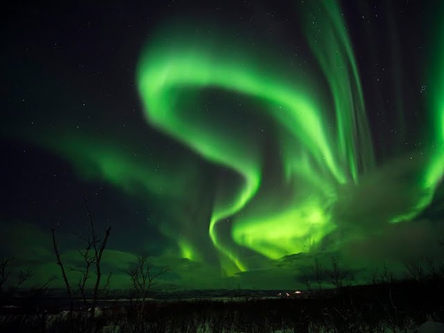 Aurora holiday, 360, Virtual tour, Abisko, Sweden - Lights over Lapland AB