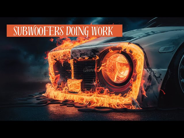 Subwoofers Doing Work | Car Audio Amplified Car Audio Test Music