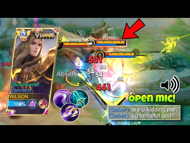 My Teammates Were SHOCKED By This Lancelot 1 SHOT Damage Build!!😱🔥 (Melt Enemies Easily!) - MLBB