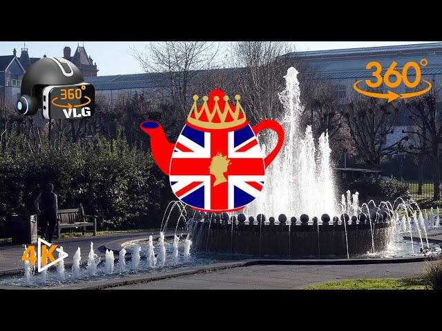 Windsor Diamond Jubilee ⛲Fountain in Goswells Park, 360° Video 🏰