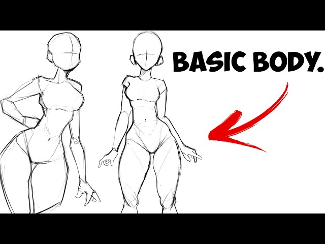 How I draw bodies