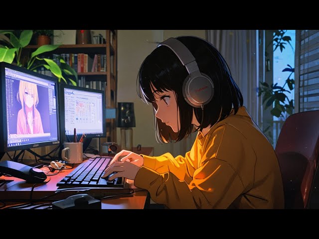 Lofi Girl Studying 💻 Chill Beats to Study/Work & Relax