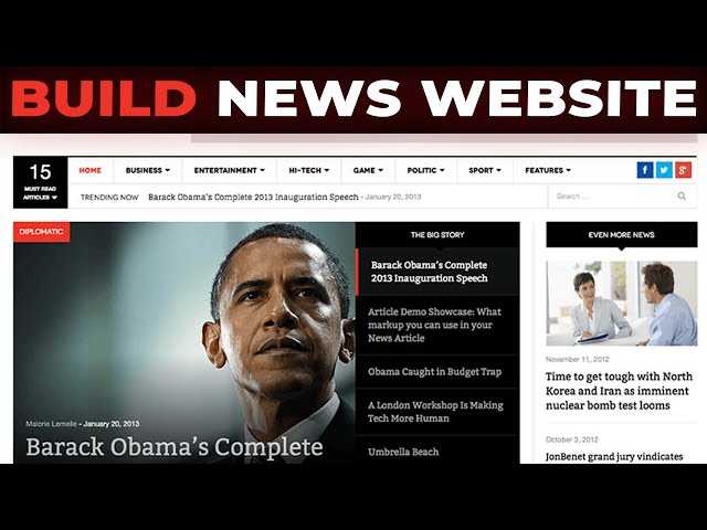 How To Create A News Website In WordPress