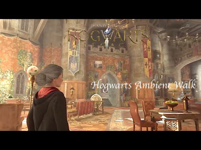 Walking to Gryffindor Common Room | Hogwarts Legacy Tour (ambience)