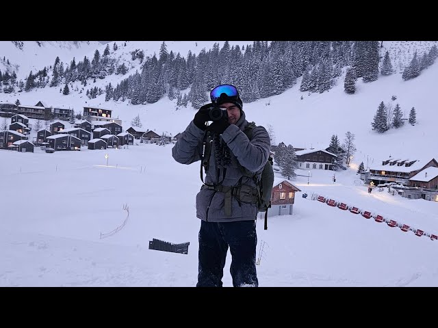 Let's Walk Around MT Stoos In 360 #mtstoos #switzerland #insta360 #x3 #swissalps #snow