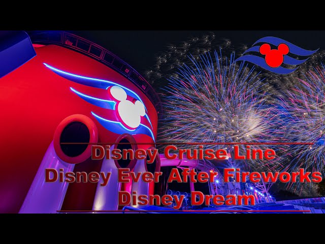 Disney Cruise Line Fireworks at Sea on the Disney Dream VR180 3D