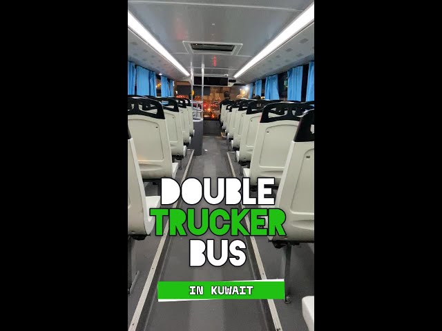 Double-decker bus in Kuwait | Thakib Vlogs | Kuwait Series