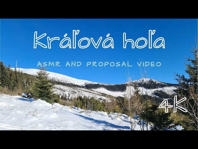 Slovakia 4K | Kráľová hoľa 1946m | ASMR | Proposal video