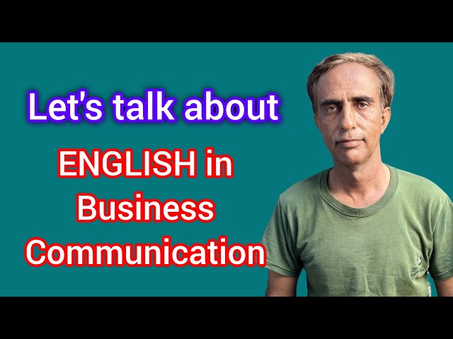 Let's talk about English in business communication #foryou #englishcommunication #business