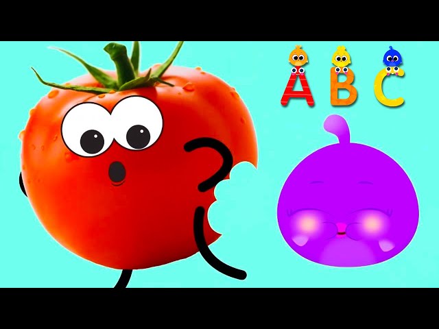 FRUITS Song 🍌🥥🍍 Fruit Names with Giligilis | Sing and Learn Alphabets for Giligilis