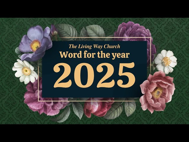 Word for the year 2025 || LWC || Rev. Joseph Sandeep Vedegar ||