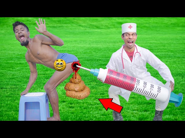 Top New Comedy Amazing Funny Video 2025Injection Wala Funny Comedy Video Doctor Funny Video Ep 365