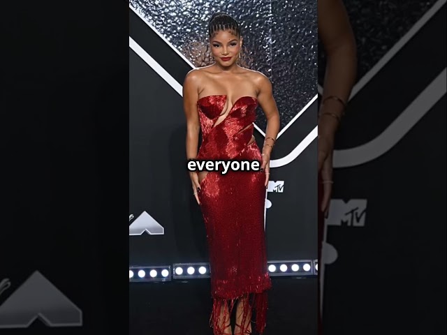 Halle Bailey Stuns in Scarlet at 2024 MTV VMAs!