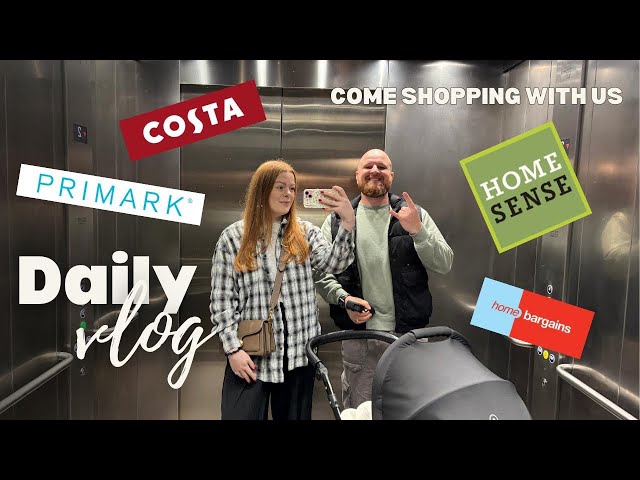 COME SHOPPING WITH US… HOMESENSE, HOME BARGAINS, COSTA & PRIMARK… OUR FIRST EVER VIDEO