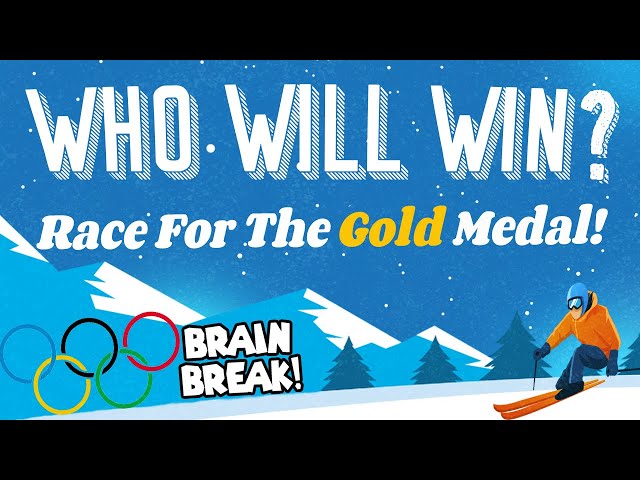 Race For The Gold Medal | Winter Olympics | Brain Break For Kids | GoNoodle Inspired