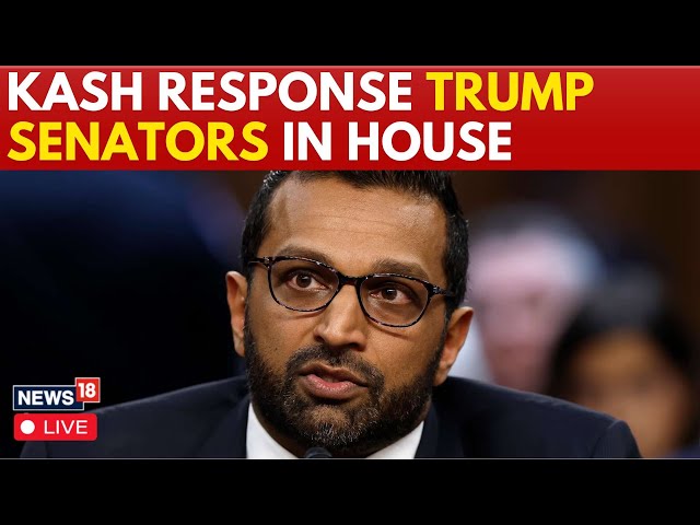 LIVE | Kash Patel Confirmation Hearing For FBI Director | Trump Pick Face Senate Scrutiny | N18G