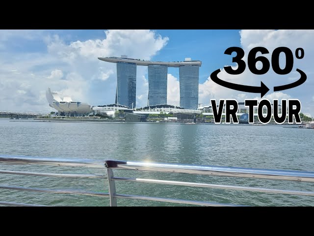 SINGAPORE MARINABAY 360 VR TOUR || 4K ||