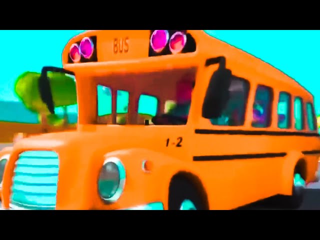 @jircreation Wheels On The Bus Song (Remix) | Nursery Rhymes & Kids Song