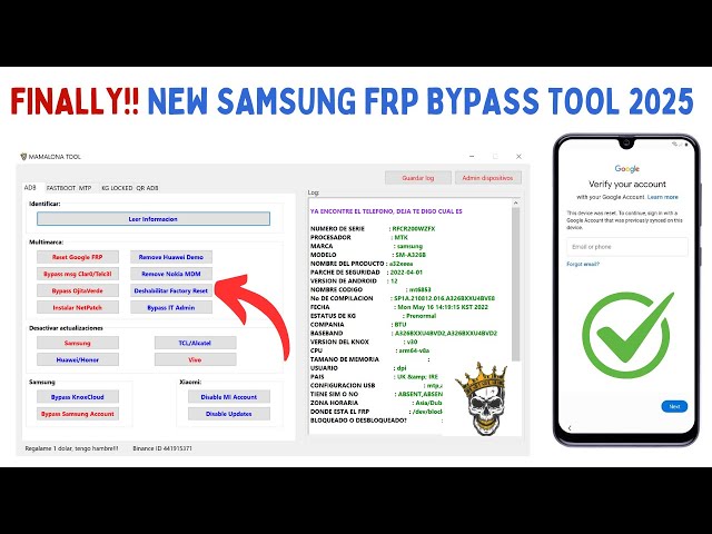 All Samsung FRP Unlock Tool 2025 Android 14/13/12 | All Samsung FRP Bypass Tool 2025