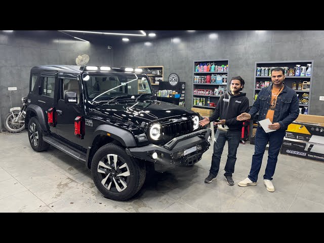 Mahindra Thar Roxx Paint Protection Done | Best Detailing Store In Delhi | Bharat Car Detailing