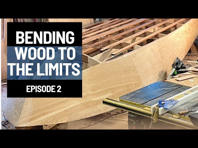 Building a wood boat from scratch!  - Episode 2