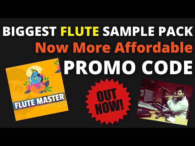 Coupon Code OUT NOW - Biggest Indian Flute Loops Pack