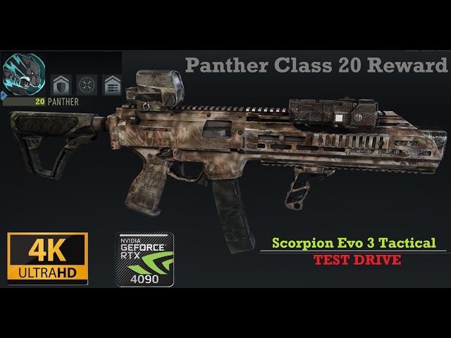 Panther Class 20 Reward Scorpion EVO3 Tactical