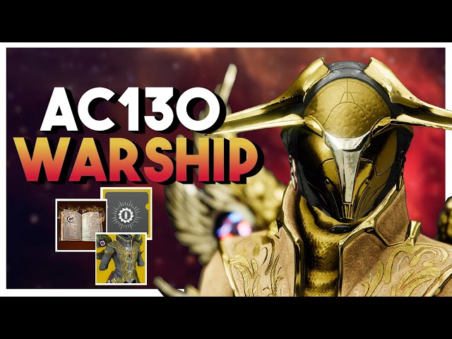 Become an AC130 With This Off Meta Build! (WINGS OF SACRED DAWN) Warlock PvE Build - Destiny 2