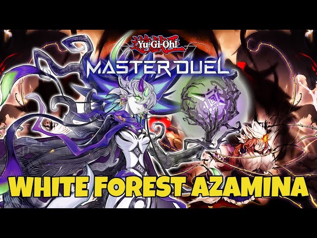 UPDATE! WHITE FOREST AZAMINA COMBO SCYTHE LOCK Yu-Gi-Oh! Master Duel