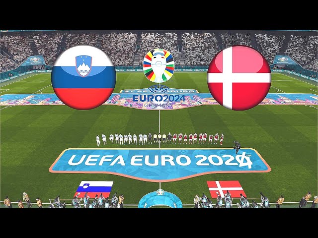 SLOVENIA vs DENMARK | UEFA EURO 2024 - GROUP C