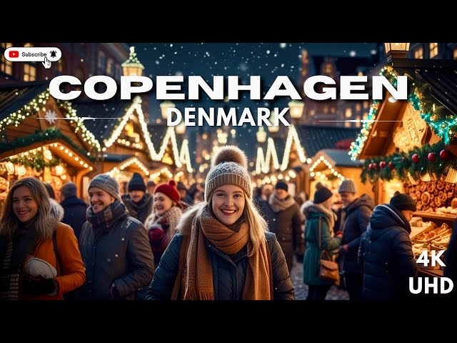 Experience The Magical Copenhagen Christmas Markets In Stunning 4k Quality - 2024 Edition!