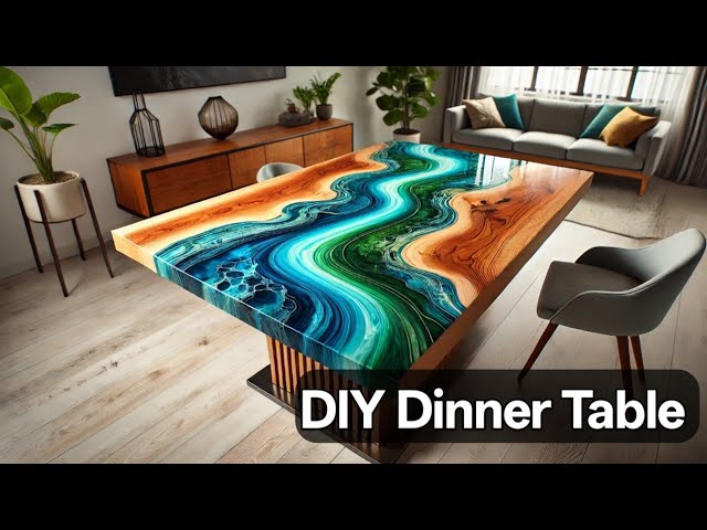 I Built a Dining Table Using Only Hand Tools - This is How it Went | Woodworking | Fizzlapse