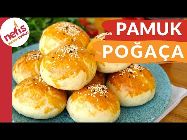 PAMUK POĞAÇA - Mayalı Hamurdan Yumuşacık Poğaça Tarifi ✅