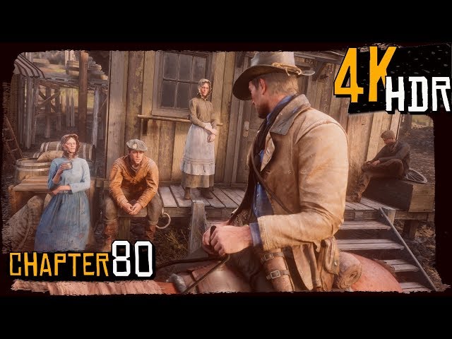 [4K HDR] Red Dead Redemption 2 (PS4 Pro) - Walkthrough pt.80 - No Commentary