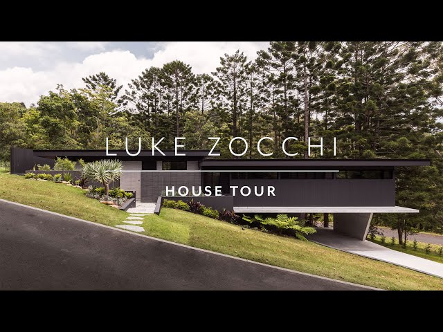 Luke Zocchi’s Home Inspired by Tropical Brutalism