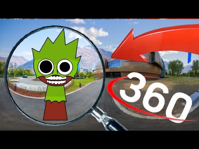 Find Owakcx Horror | Incredibox Sprunki | Finding Challenge 360º VR - City VR-360