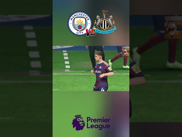 Buzzer beater Pen | Manchester City V Newcastle United #FC25 #shorts #football #premierleague