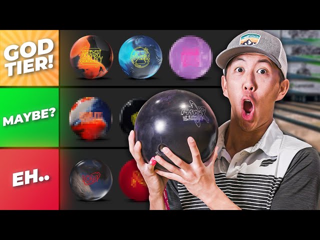 Ranking The BEST Bowling Balls Released In The Last Year! (Storm/Roto Grip/900 Global)