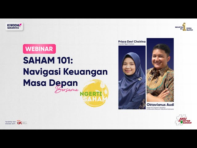 Webinar - Saham 101: Navigasi Keuangan Masa Depan