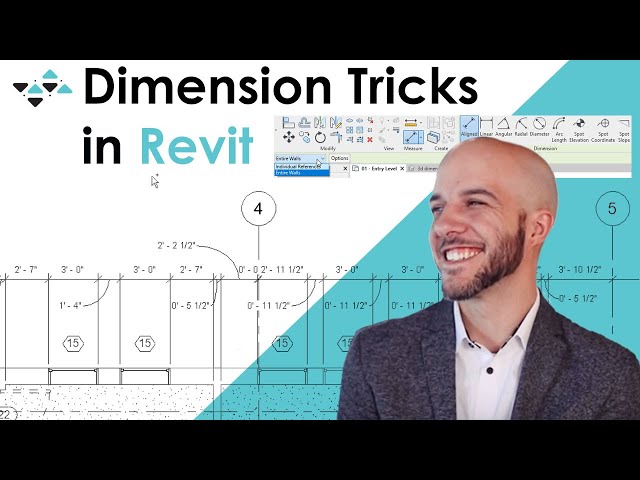 Dimension Tricks in Revit