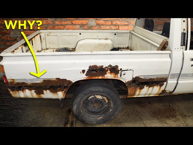 Cause and Prevention of Rusty Bed on Toyota Pickup Truck