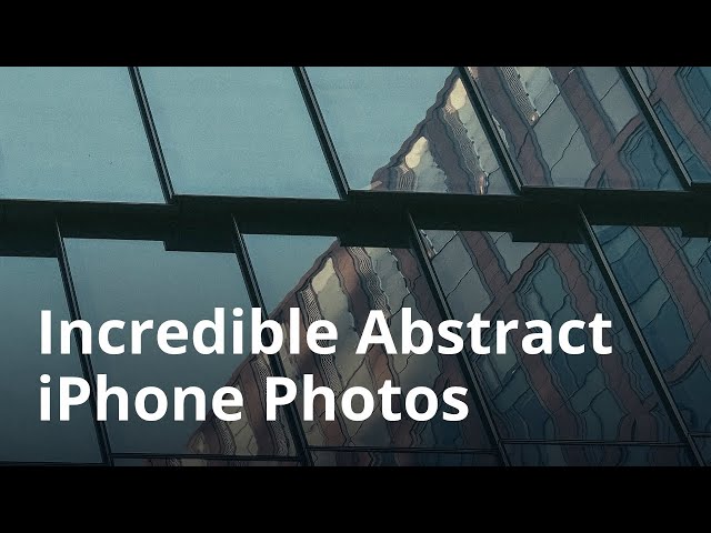 Simple Trick For Incredible Abstract iPhone Photos