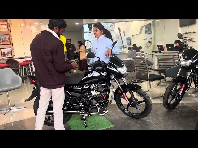 Hero 2025 modelHf dlx all black e20 version full review with customer service 6000km me onroad 80000