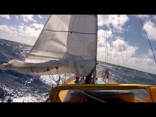 Reefing the Mainsail