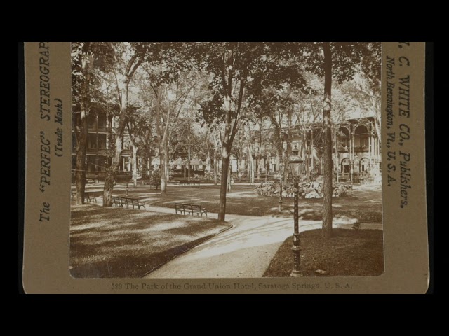 Grand Union Park, Saratoga Springs NY, 1903 (silent, still image)